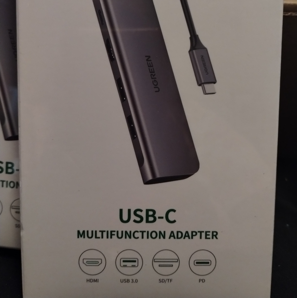 UGREEN USB-C Multifunction Adapter - Gray